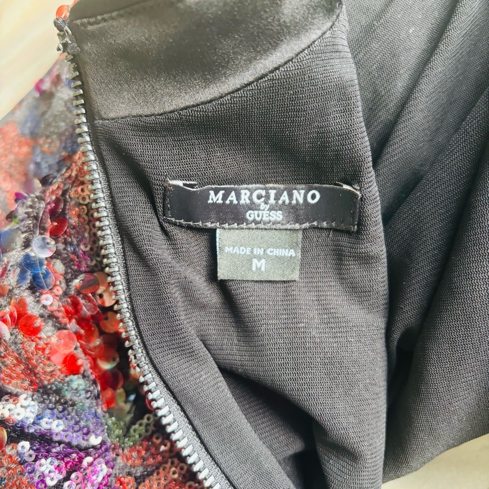Guess by Marciano Multicolor Sequin Bomber Jacket - Picture 4 of 7